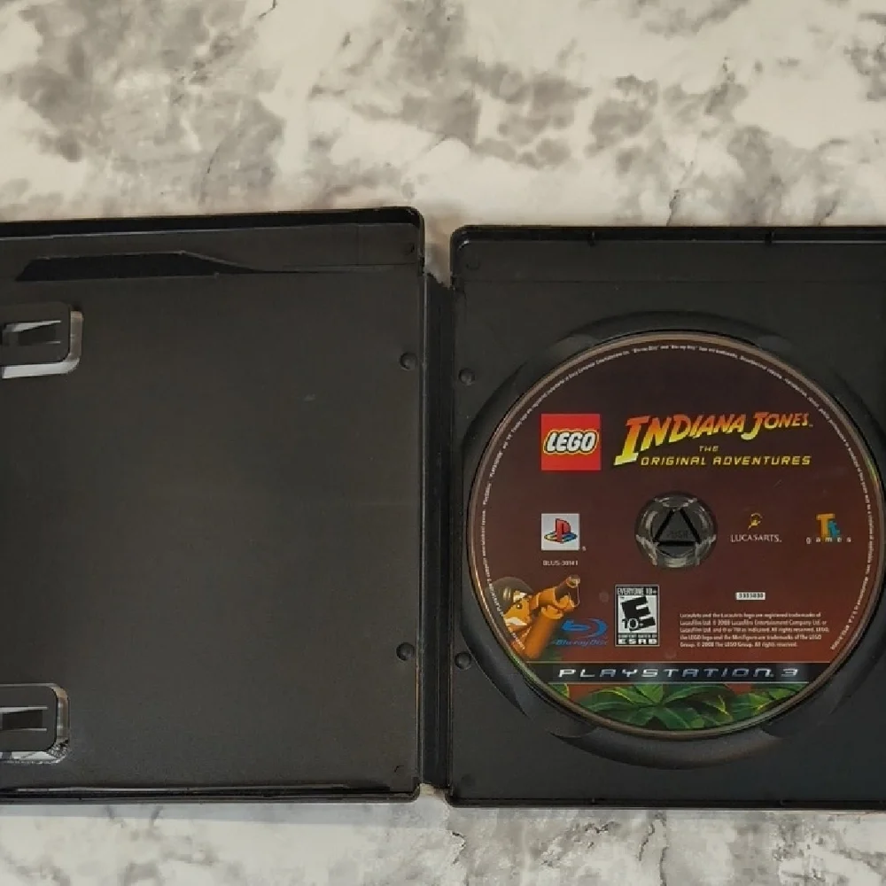 LEGO Indiana Jones 2: Adventure Game for PlayStation - Green and Black